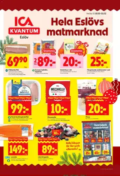 Förhandsgranska reklamblad Eslöv från butik ICA Kvantum gäller från 15/12/2025