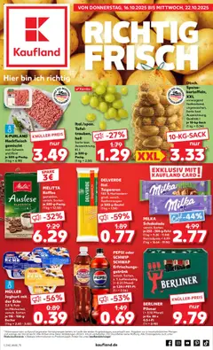 Vorschau von dem Prospekt des Geschäftes Kaufland, gültig ab dem 16.10.2025