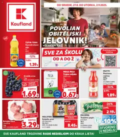 Pregled letka Katalog trgovine Kaufland vrijedi od 27.08.2025