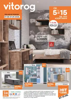 Pregled Vitorog kataloga - važi od 07.08.2025