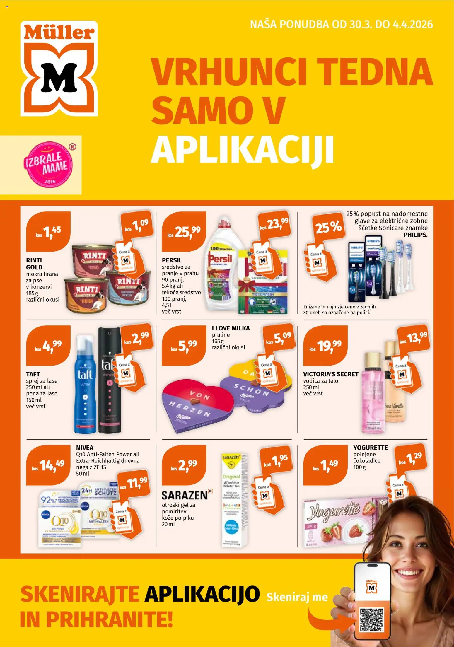 Predogled kataloga iz trgovine Müller veljaven od 30.03.2026