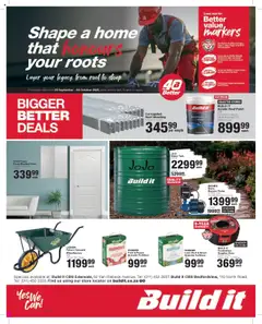 Preview of Build It flyer valid from 23/09/2025