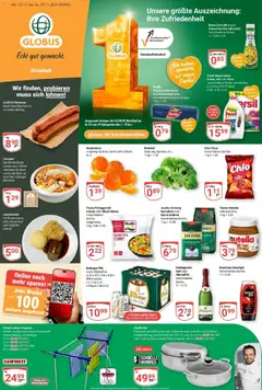 Vorschau von dem Prospekt des Geschäftes Globus, gültig ab dem 02.11.2025