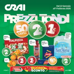 Anteprima dell'opuscolo Volantino Torino dal negozio CRAI valido da 22/01/2026