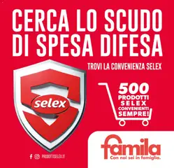 Anteprima dell'opuscolo Famila volantino Spesa Difesa dal negozio Famila valido da 26/02/2026
