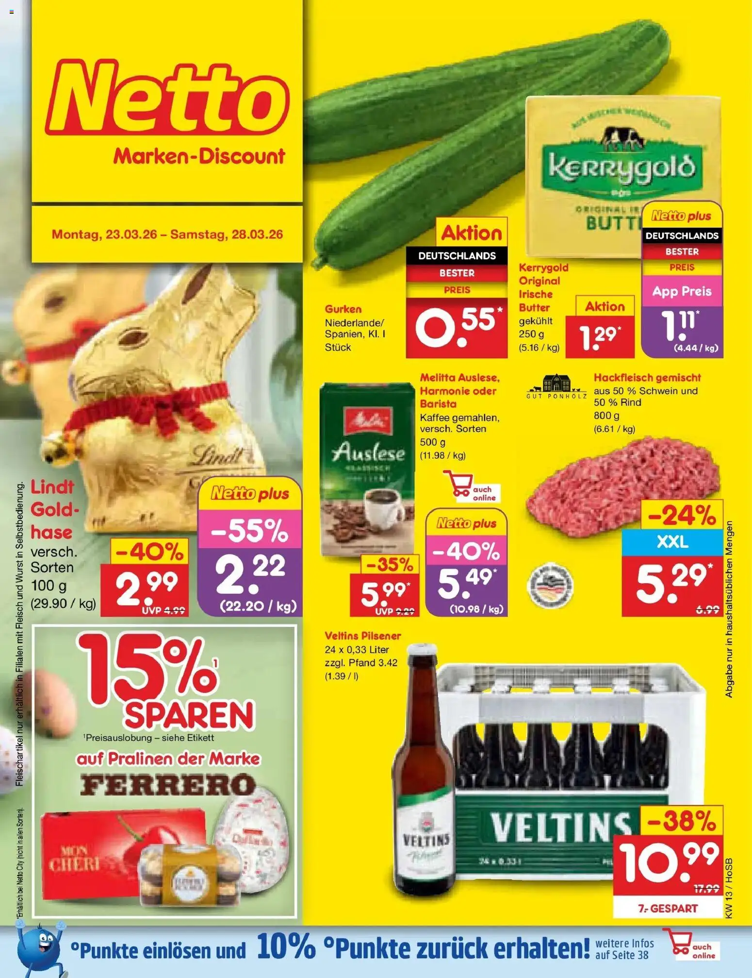 Vorschau von dem Prospekt des Geschäftes Netto Marken-Discount, gültig ab dem 23.03.2026