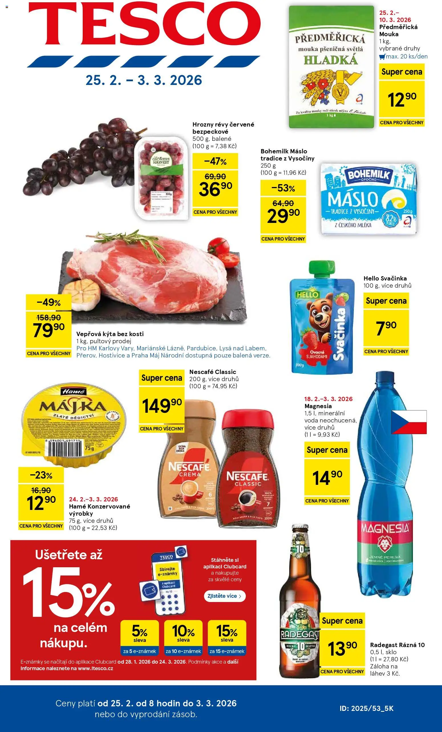 Náhled nabídky: Tesco Hypermarket platný od 25.02.2026