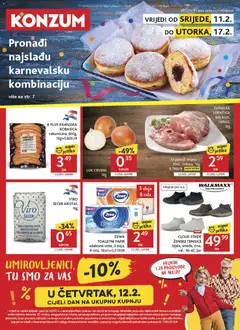 Pregled letka Katalog trgovine Konzum vrijedi od 11.02.2026