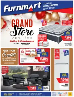 Preview of Furnmart flyer valid from 23/10/2025