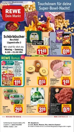Vorschau von dem Prospekt des Geschäftes Rewe, gültig ab dem 02.02.2026