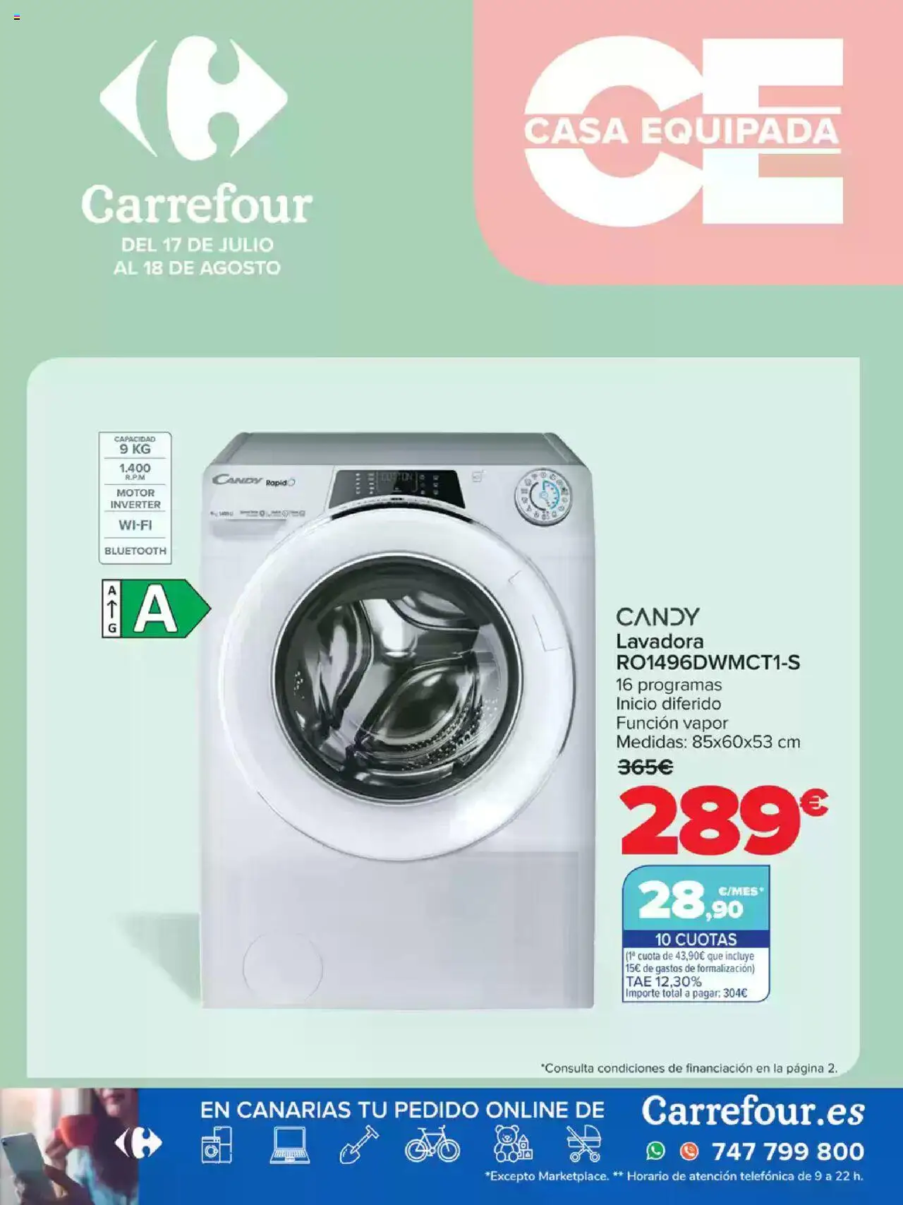 Folleto Carrefour del 17/07/2025 >> Equipa tu vivienda