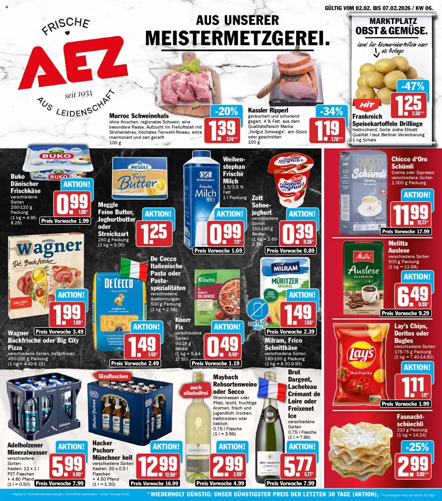 Vorschau von dem Prospekt des Geschäftes AEZ, gültig ab dem 02.02.2026