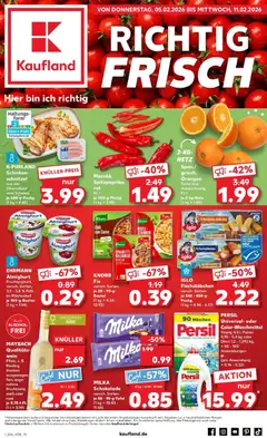 Vorschau von dem Prospekt des Geschäftes Kaufland, gültig ab dem 05.02.2026
