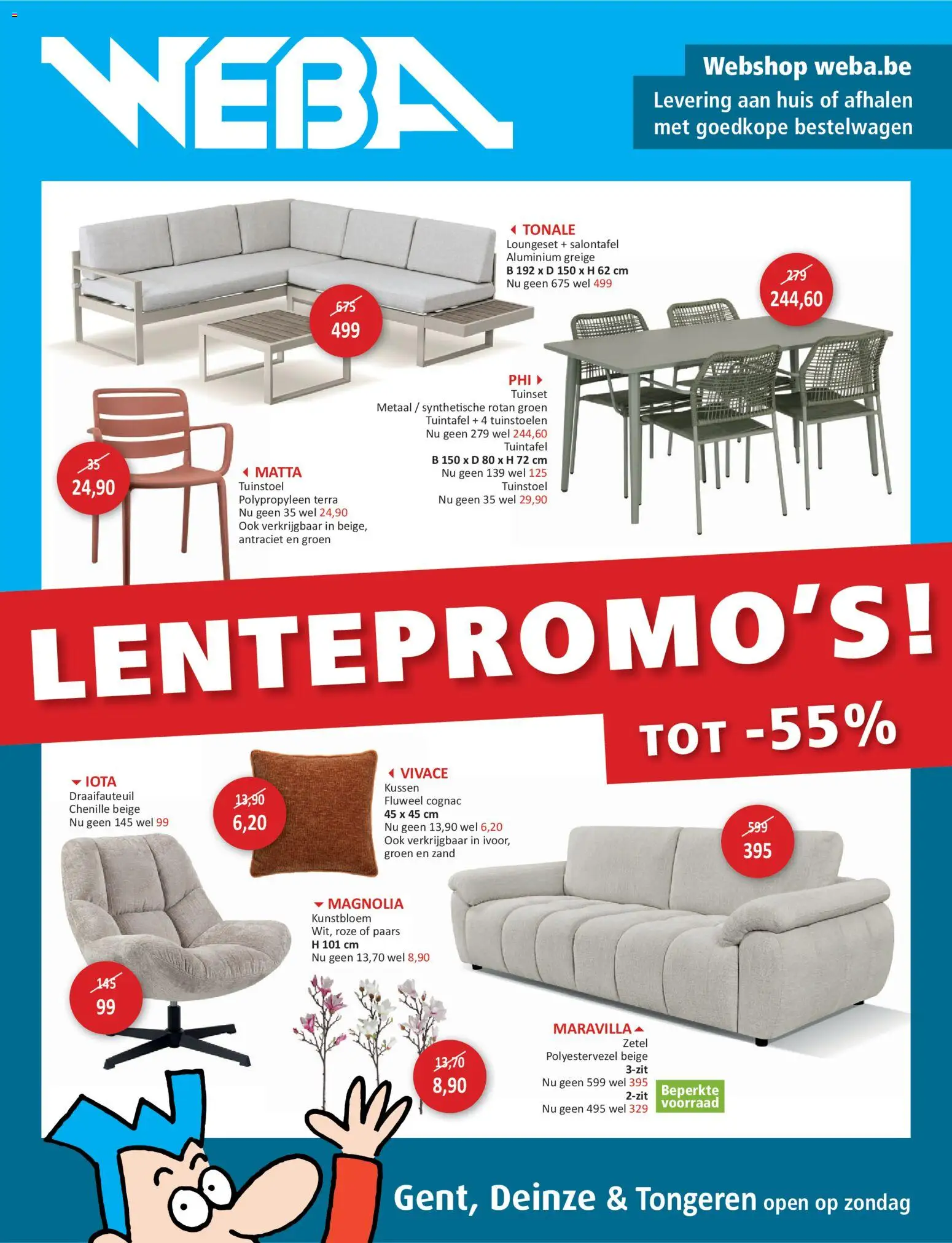 Voorbeeld van Folder van winkel Weba geldig vanaf 11/02/2026