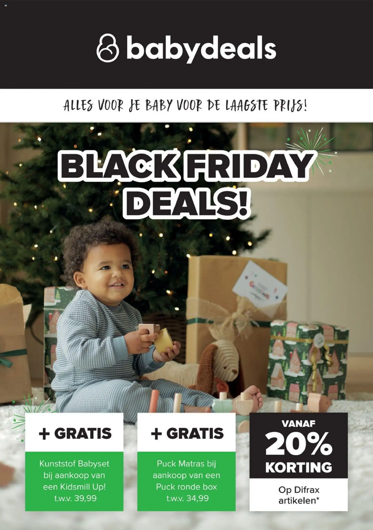 Voorbeeld van Black Friday van winkel Baby-Dump geldig vanaf 25-11-2025 - Matras, Box