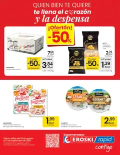Vista previa del folleto de la tienda Eroski válido desde el 28/08/2025 