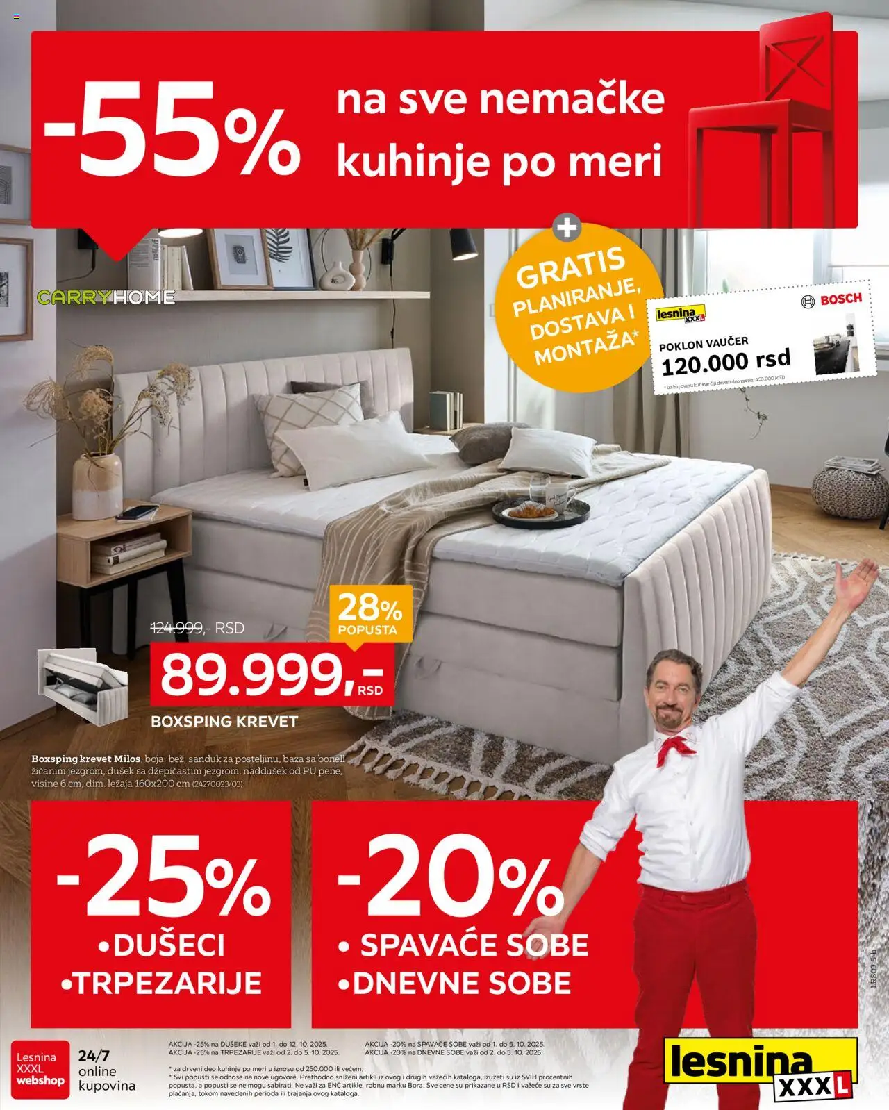 Lesnina XXXL katalog važi od 29.09.2025 - stranica 1