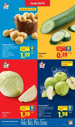 Prévisualisation de Catalogue de la semaine 44 du magasin LIDL formulaire valide 30/10/2025 | Page: 3