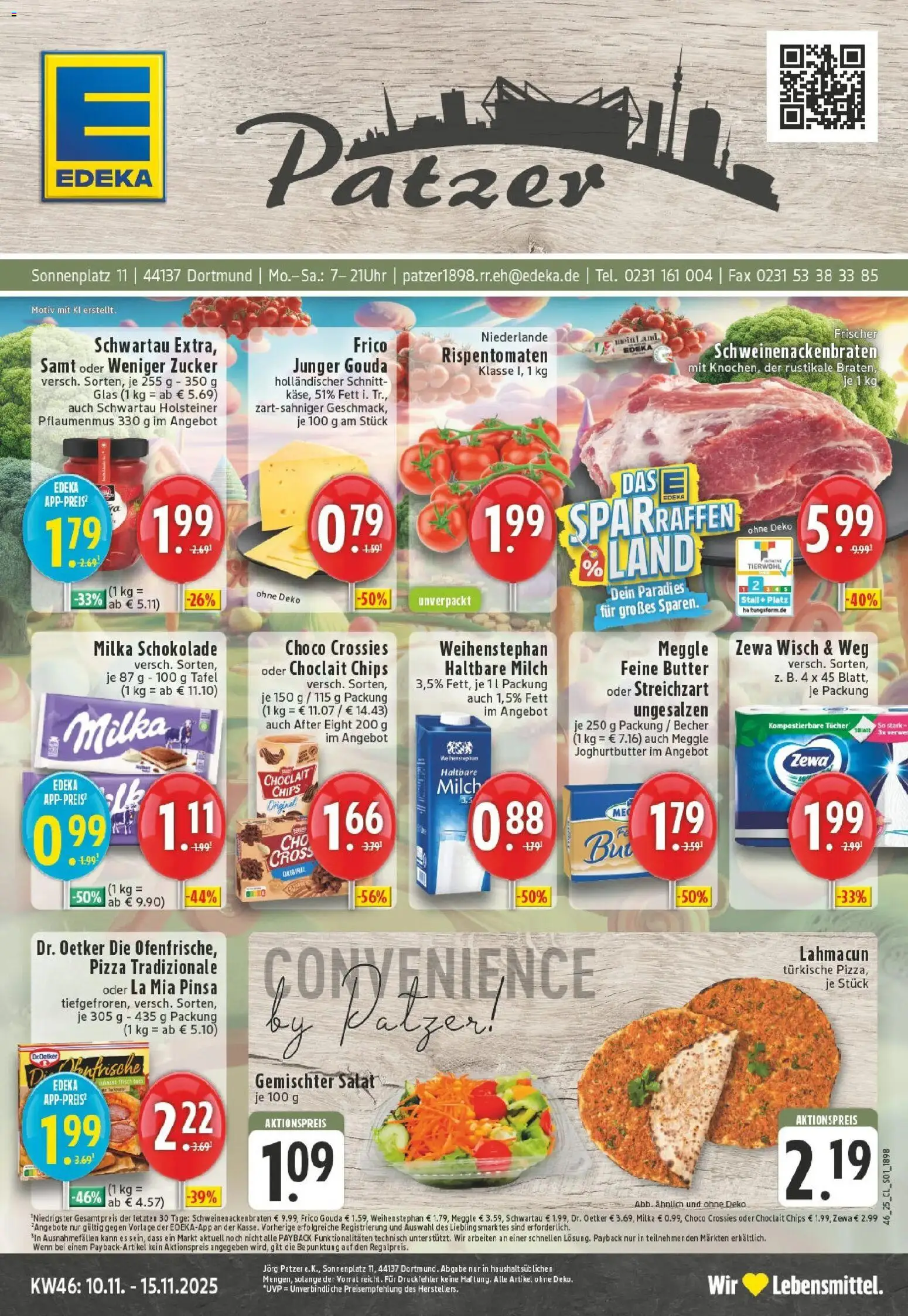 Vorschau von dem Prospekt des Geschäftes Edeka, gültig ab dem 10.11.2025