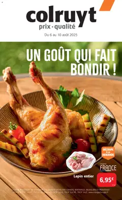 Prévisualisation de Un goût qui fait bondir ! du magasin Colruyt formulaire valide 05/08/2025