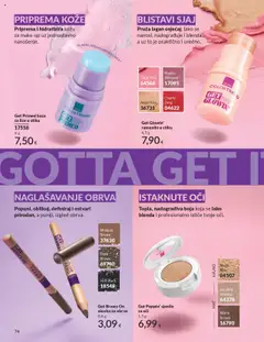 Pregled letka Katalog mesiac/rok trgovine Avon vrijedi od 30.09.2025 | Stranica: 74