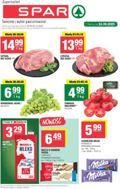 Pogląd gazetki "Gazetka" ze sklepu Spar ważnej od 24.09.2025