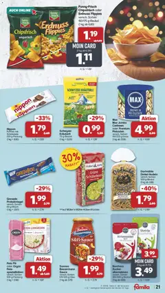 Vorschau von dem Prospekt des Geschäftes Famila Nordwest, gültig ab dem 24.11.2025 | Seite: 22