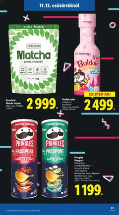 Lidl - Akciós újság Lidl megtekintése, amely érvényes 2025.11.13.-től | Oldal: 23