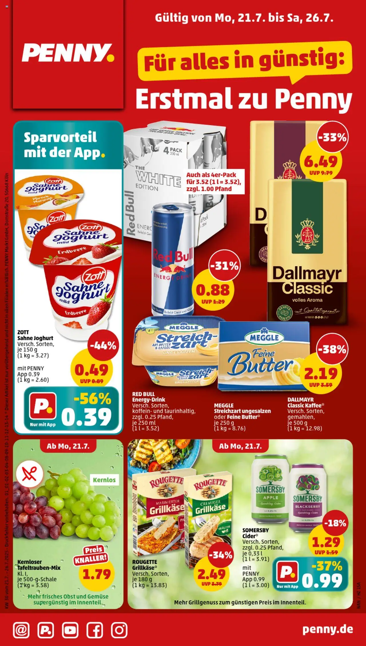 Penny Prospekt ab 21.07.2025 - Prospekt