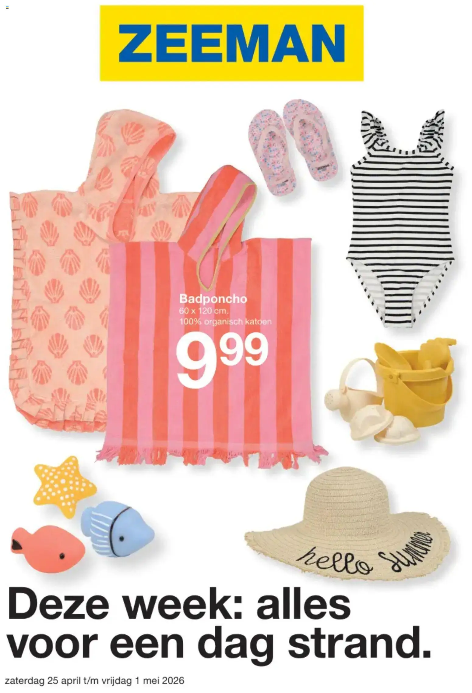 Voorbeeld van Zeeman Folder van winkel Zeeman geldig vanaf 25/04/2026