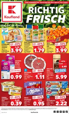 Vorschau von dem Prospekt des Geschäftes Kaufland, gültig ab dem 30.10.2025