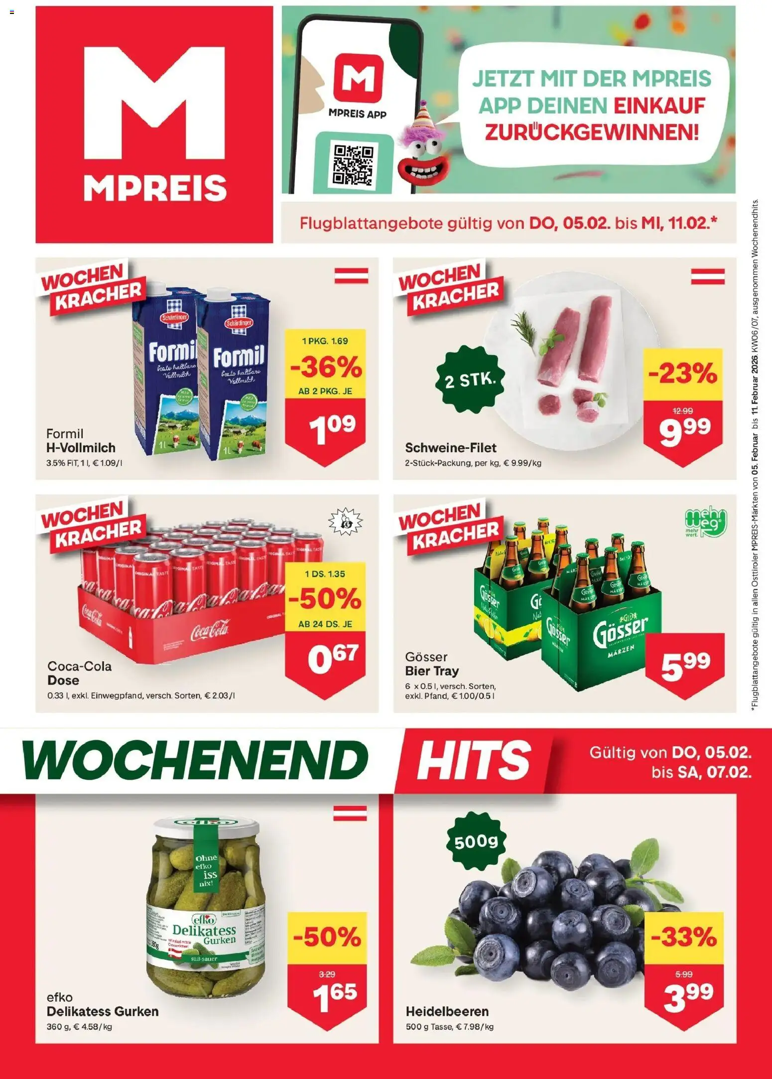 Vorschau der Angebote: MPREIS Sillian gültig ab 05.02.2026