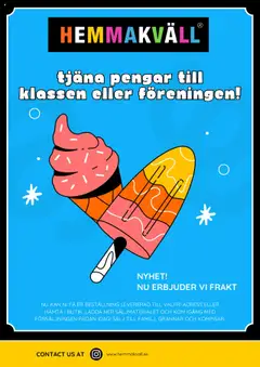 Förhandsgranska reklamblad Aktuella reklamblad Hemmakväll från butik Hemmakväll gäller från 04/08/2025