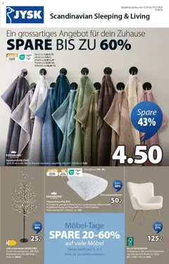 Vorschau des Merkblatts Aktionen vom Shop JYSK gültig von 21.10.2025 bis 03.11.2025