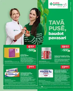 Skatīt Euroaptieka akciju bukletu, derīgs no 01.04.2026.