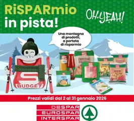Anteprima dell'opuscolo Volantino S-Budget dal negozio Interspar valido da 02/01/2026