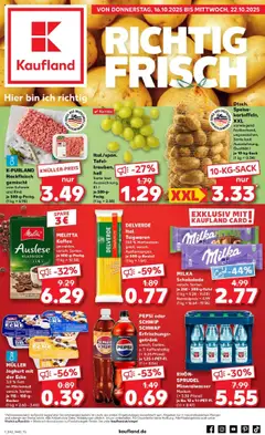 Vorschau von dem Prospekt des Geschäftes Kaufland, gültig ab dem 15.10.2025