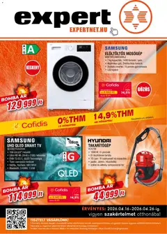 Expert - Expert akciós újság megtekintése, amely érvényes 2026.04.16.-től