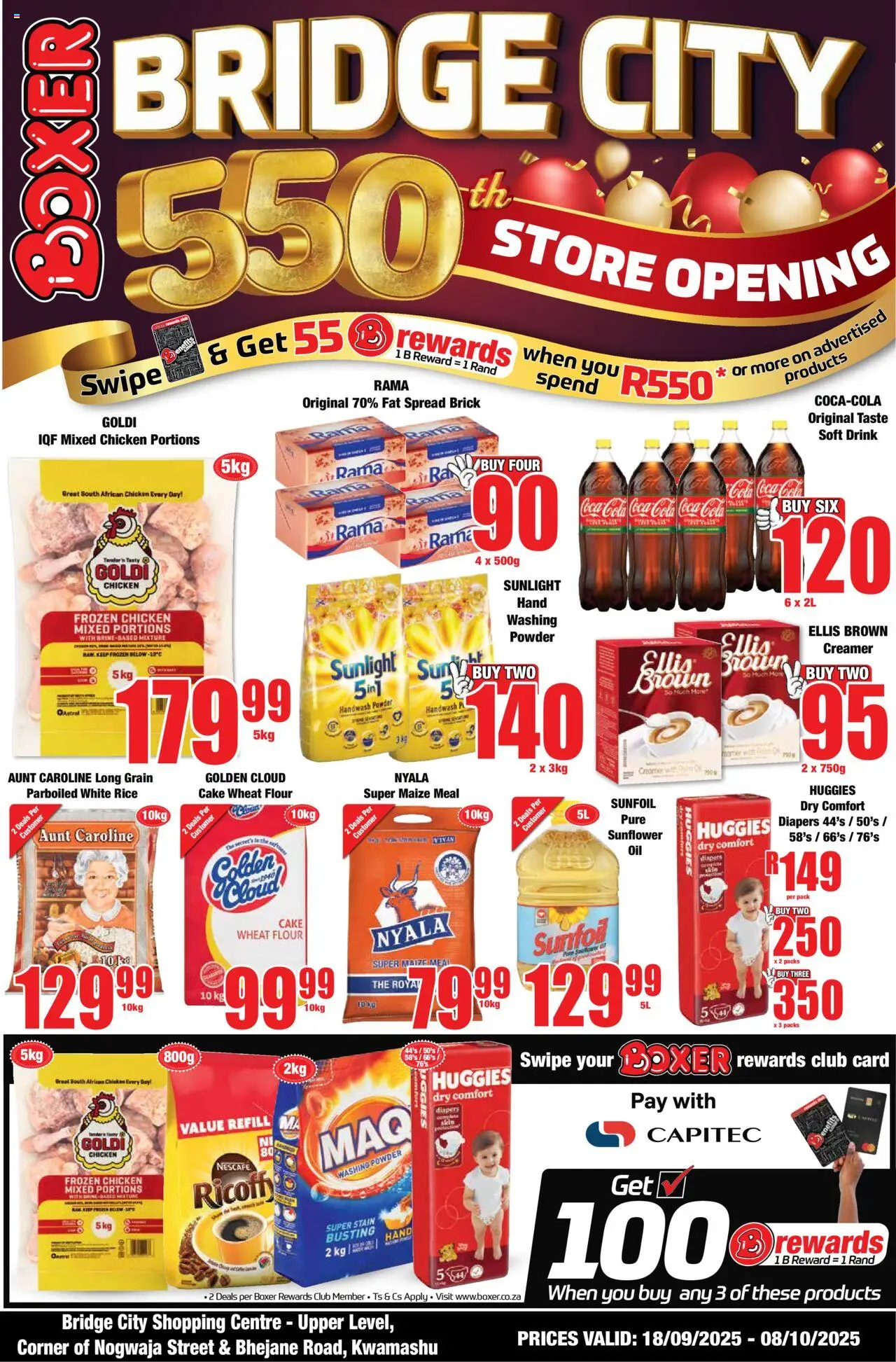 Boxer KwaZulu-Natal - Bridge City Grand Opening from 18/09 - 08/10/2025 > Promotions