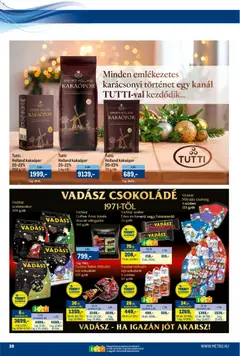 Metro - Akciós újság Metro megtekintése, amely érvényes 2025.11.15.-től | Oldal: 20