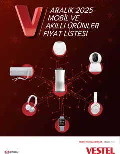 Vestel Mobil ve Akıllı Ürünler 01.12.2025 - Broşürünün önizlemesi