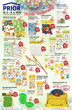 Náhled nabídky: Prior Prior - Akční Nabídka Velikonočních Dekorací platný od 10.03.2026