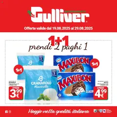 Anteprima dell'opuscolo Attuale volantino dal negozio Gulliver valido da 19/08/2025