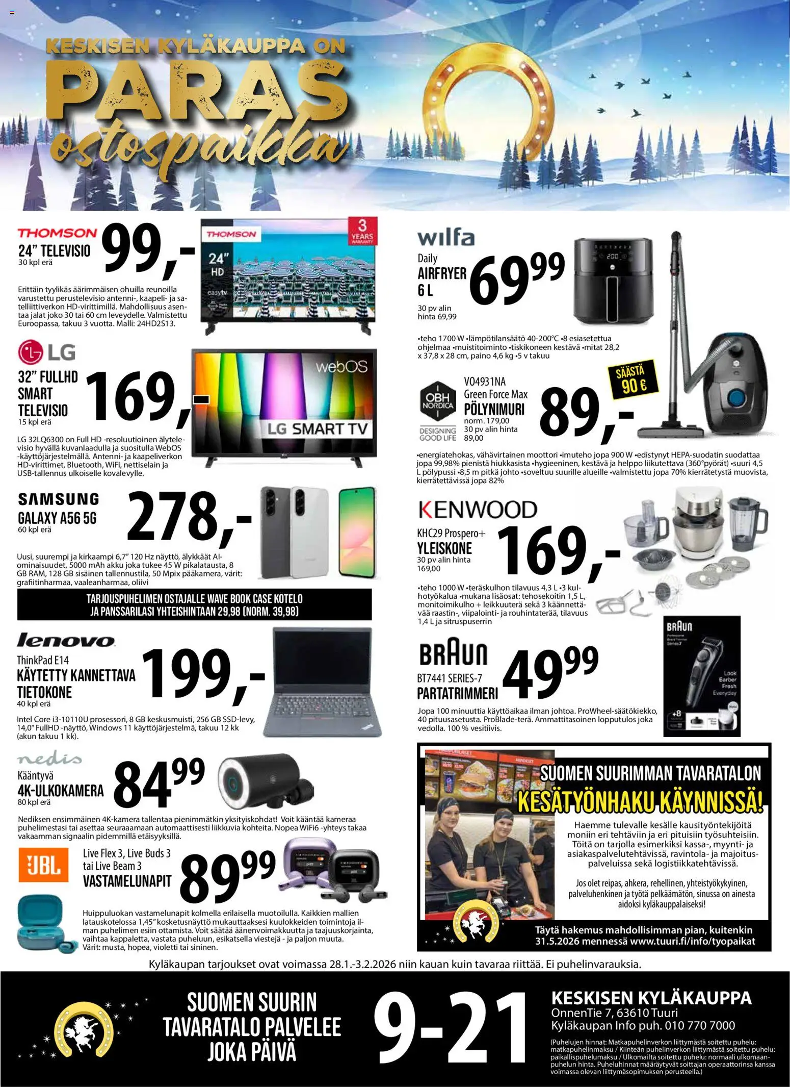 Kaupan Tuuri Tarjoukset esikatselu, voimassa 28/01/2026
