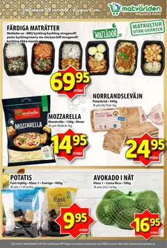 Förhandsgranska reklamblad Aktuella reklamblad Matvärlden från butik Matvärlden gäller från 10/11/2025 | Sida : 2