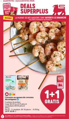 Prévisualisation de Folder de la semaine 6 du magasin Delhaize formulaire valide 05/02/2026