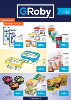 G'Roby - G'Roby akciós újság megtekintése, amely érvényes 2026.04.16.-től