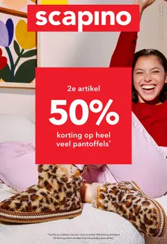 Voorbeeld van Pantoffel leaflet van winkel Scapino geldig vanaf 14-10-2025