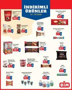 BİM İndirimli Ürünler 24.01.2026 - Broşürünün önizlemesi