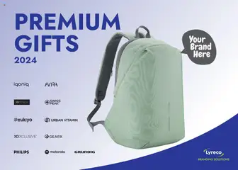Förhandsgranska reklamblad Branding solutions 2024 från butik Lyreco gäller från 12/03/2024